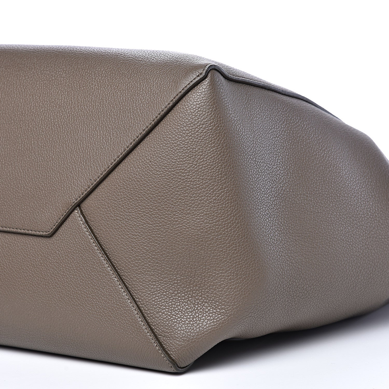 Celine Soft Grained Calfskin Medium Belt Cabas Phantom Taupe 7 of 12