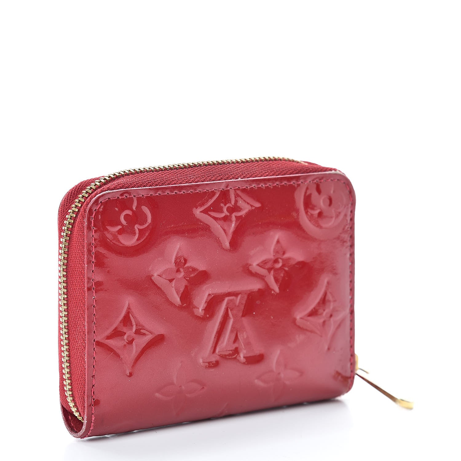 Louis Vuitton Vernis Zippy Coin Purse Pomme D'Amour 3 of 11