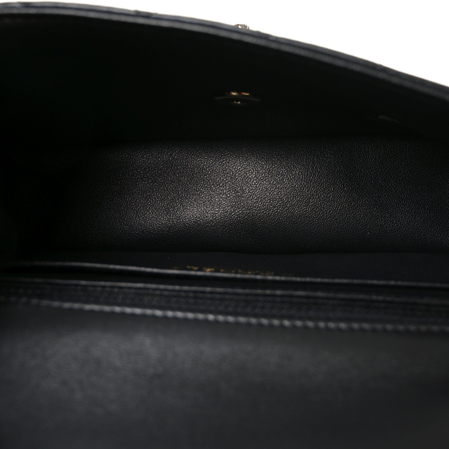 Chanel Lambskin Quilted Mini Rectangular Flap Black 5 of 11