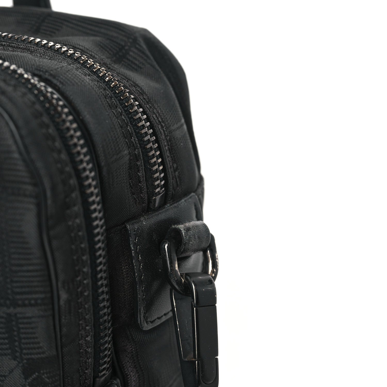 Chanel Nylon Travel Shoulder Bag Black 11 of 11