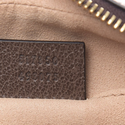 Gucci GG Supreme Monogram Web Mini Ophidia Shoulder Bag Brown 7 of 11