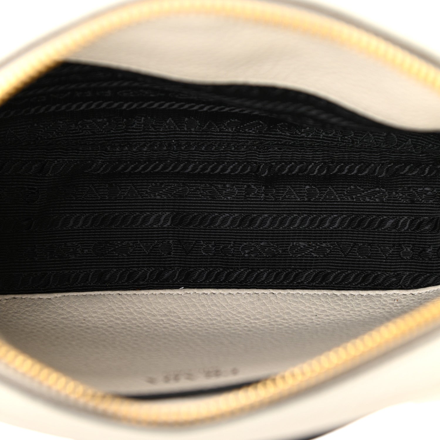 Prada Vitello Phenix Logo Belt Bag Bianco 4 of 8