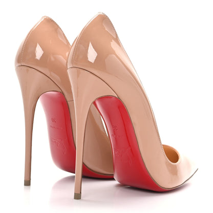 Christian Louboutin Patent So Kate 120 Pumps 39 Nude 4 of 7