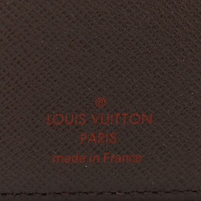 Louis Vuitton Damier Ebene Medium Ring Agenda Cover 6 of 8