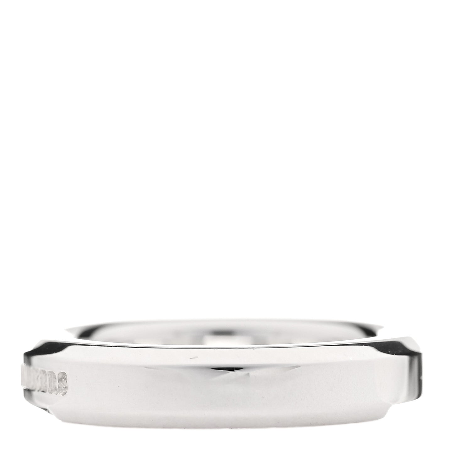 Sterling Silver Makers Narrow Slice Ring 52 6
