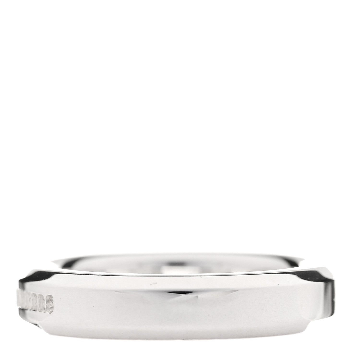 Tiffany Sterling Silver Makers Narrow Slice Ring 52 6 3 of 5