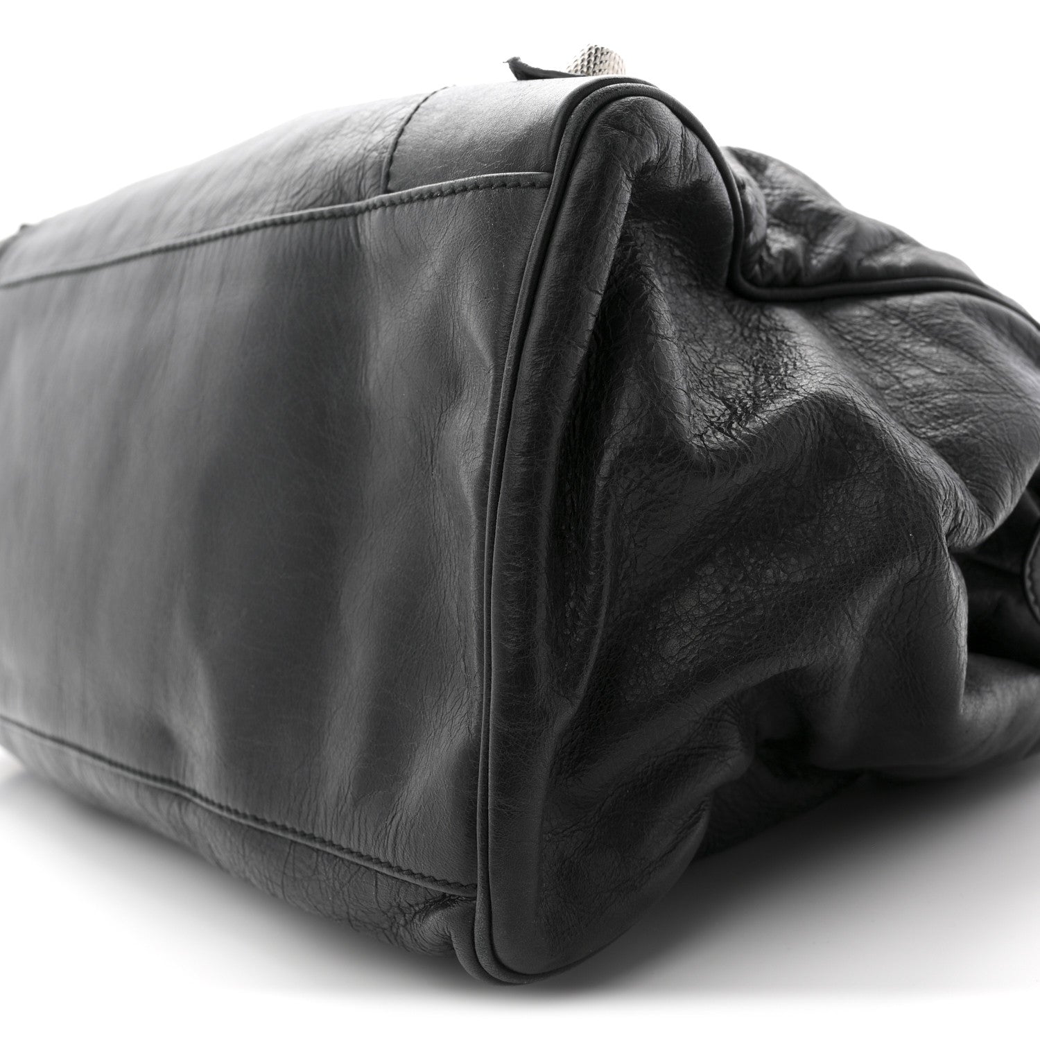 Balenciaga Agneau Giant 21 Silver Hardware Mid Day Black 10 of 12