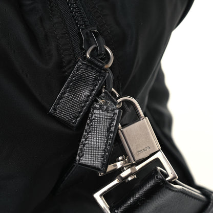 Prada Tessuto Nylon Saffiano Duffle Black 15 of 15