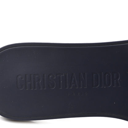 Christian Dior Technical Stretch Fabric Camouflage Dio(r)evolution Slide Sandals 37 Deep Blue 8 of 9