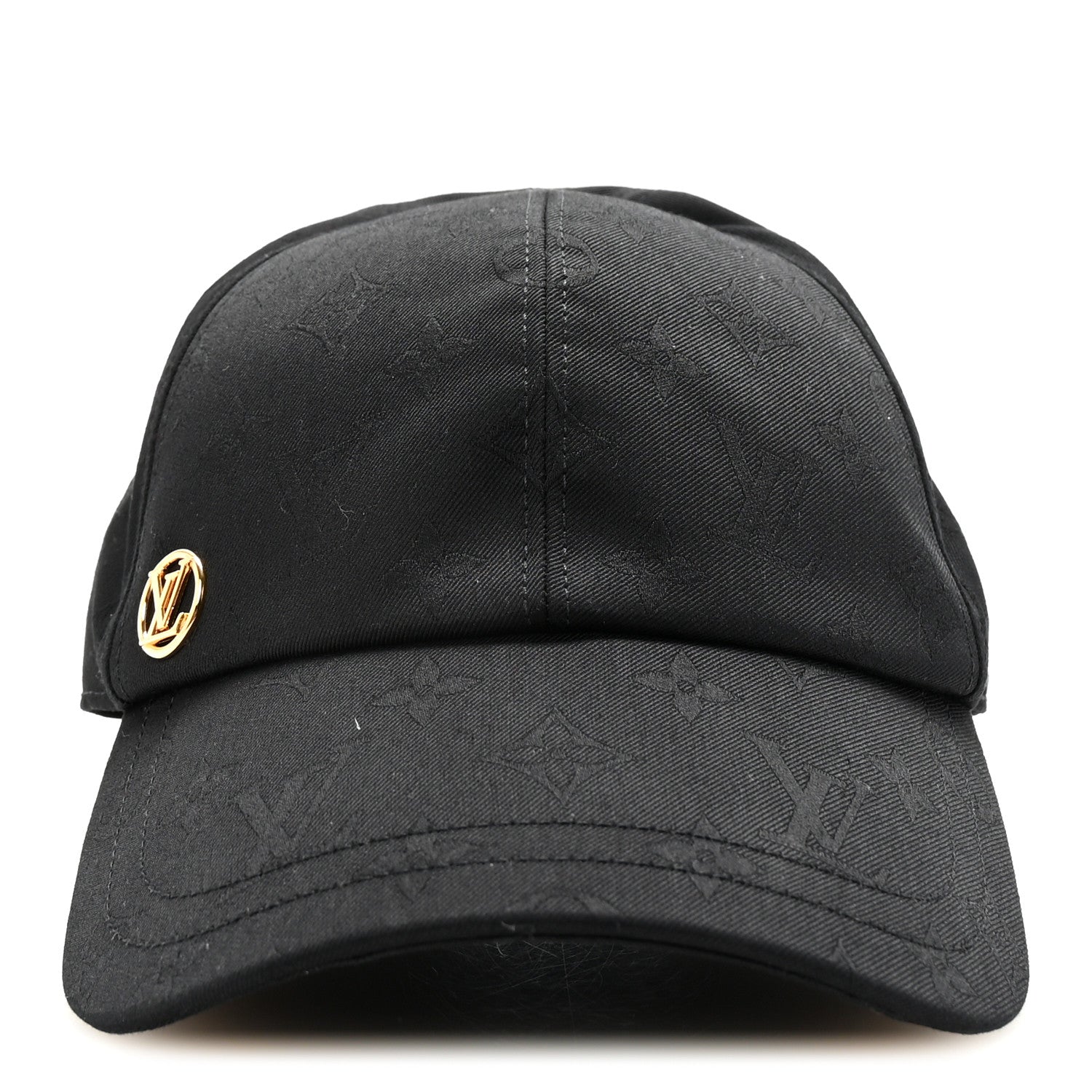 Louis Vuitton Cotton Monogram Jacquard LV Mine Cap L Black 3 of 8