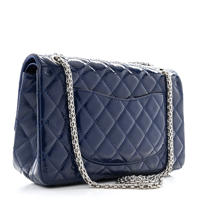 Chanel Patent Quilted 2.55 Reissue 226 Flap Navy 3 of 13