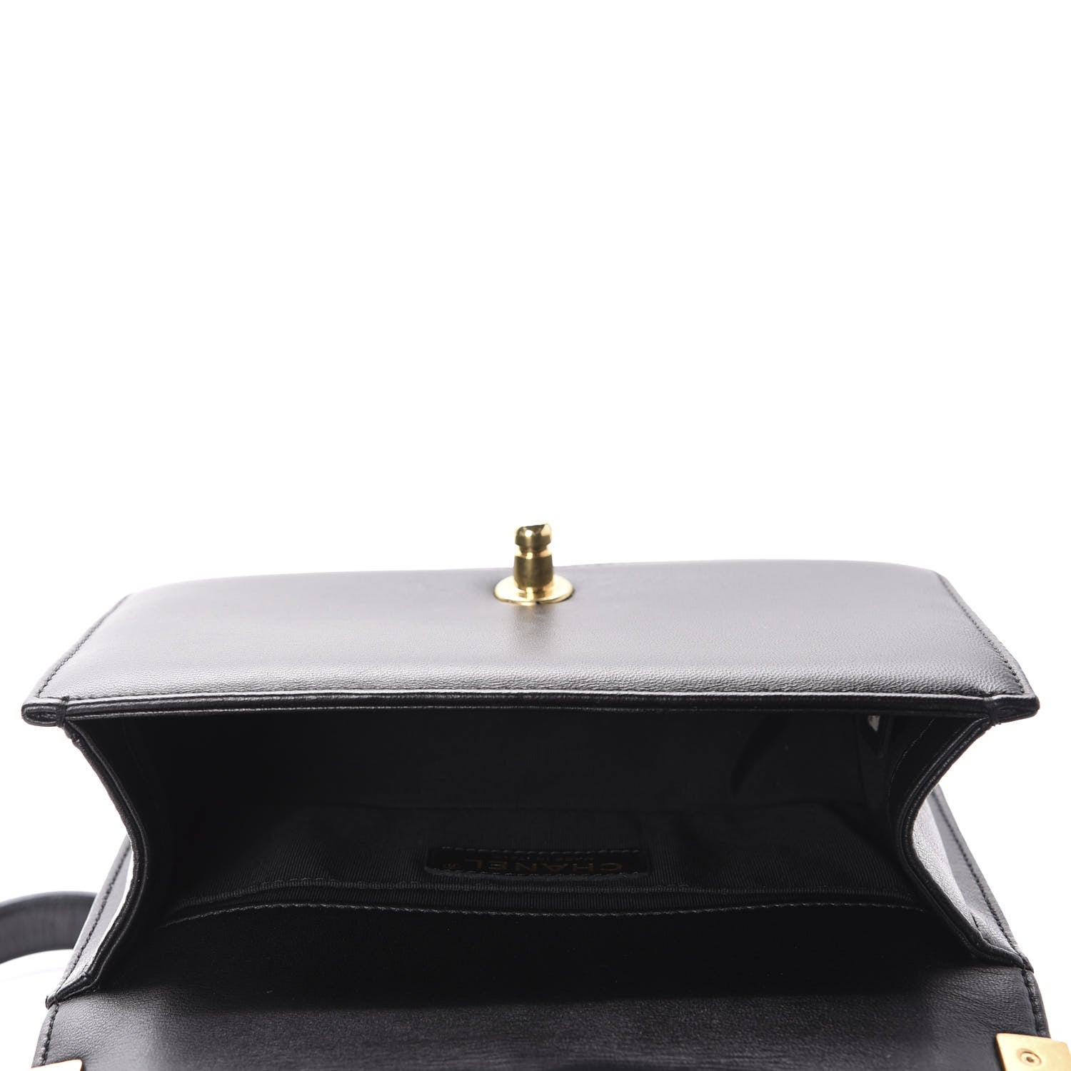 Chanel Lambskin Quilted Small Boy Flap Black 5 of 11