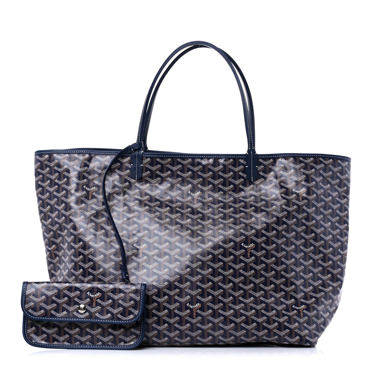 Goyard Goyardine Saint Louis GM Navy 1 of 9