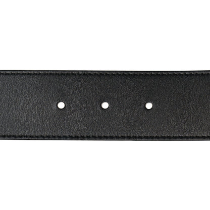 Gucci Calfskin Crystal Double G 40mm Belt 80 32 Black 5 of 5