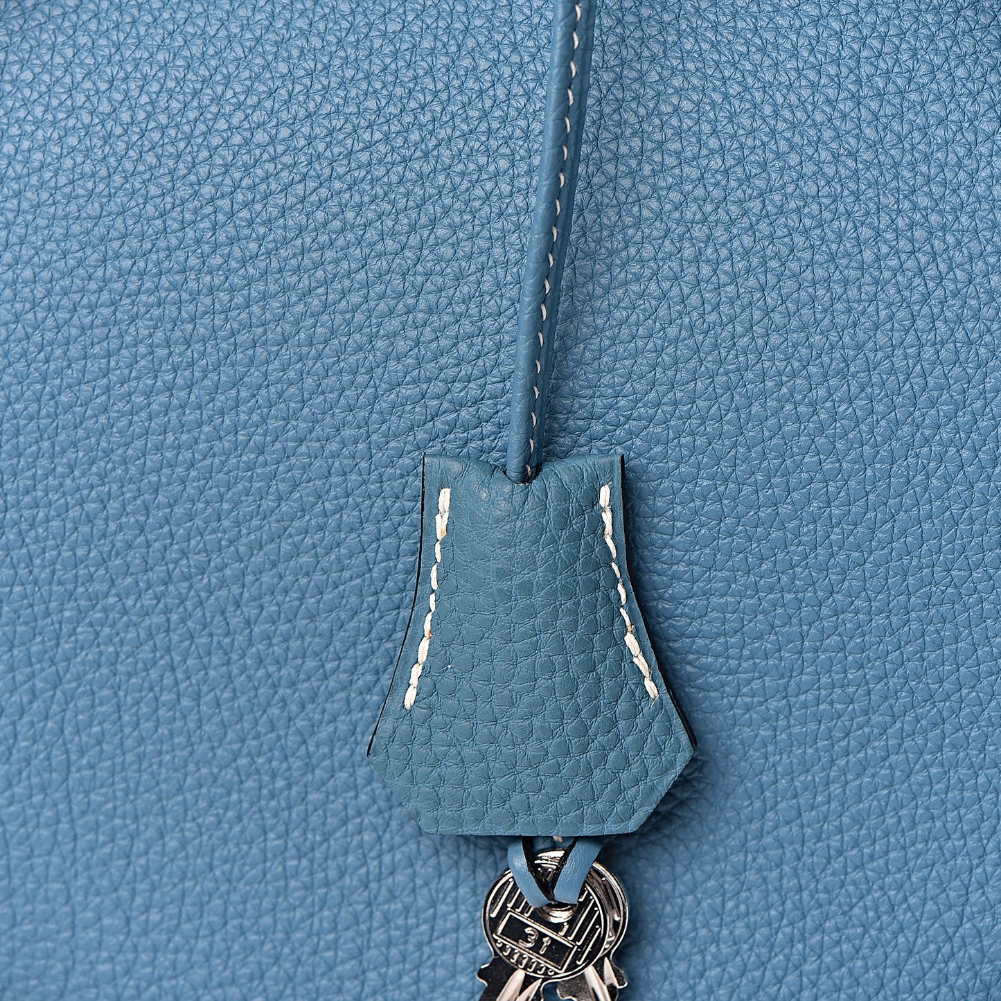 Togo Birkin 35 Blue Jean