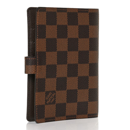 Louis Vuitton Damier Ebene Small Ring Agenda Cover 2 of 10