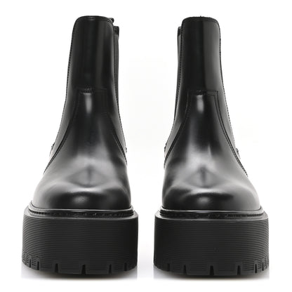 Hermes Calfskin Harrow Ankle Boots 35 Black 3 of 9
