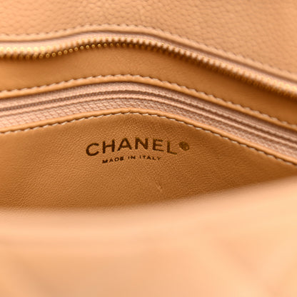 Chanel Caviar Quilted Medallion Tote Beige 6 of 11