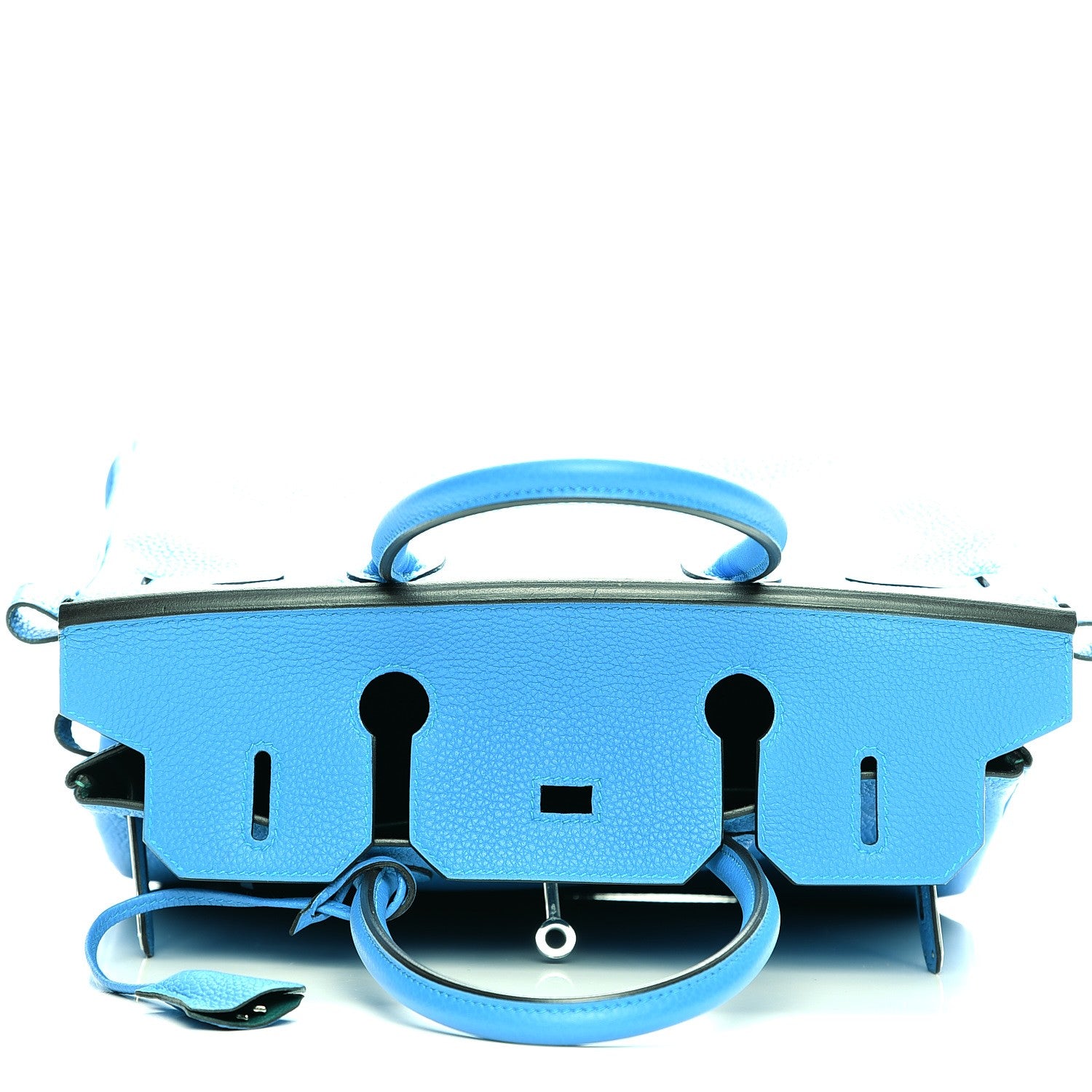 Hermes Togo Birkin 30 Bleu Zanzibar Malachite 19 of 28
