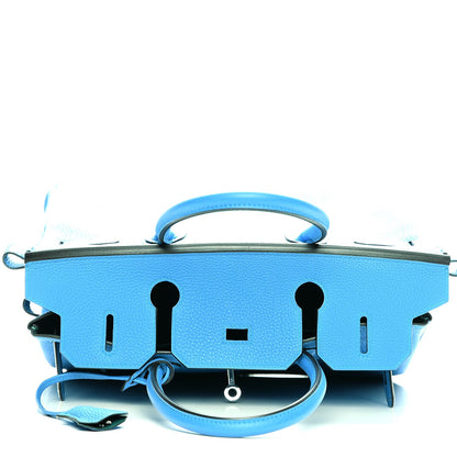 Hermes Togo Birkin 30 Bleu Zanzibar Malachite 19 of 28