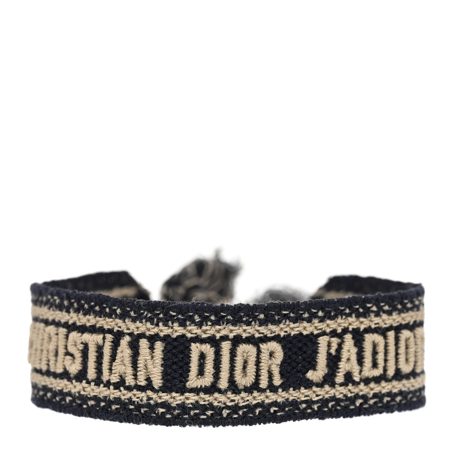 Woven Cotton J'Adior Friendship Bracelet Navy