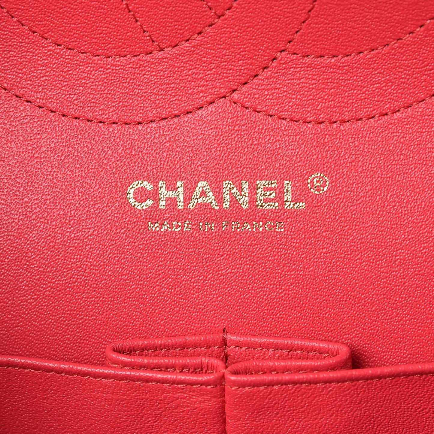 Lambskin Quilted Jumbo Double Flap Fuchsia