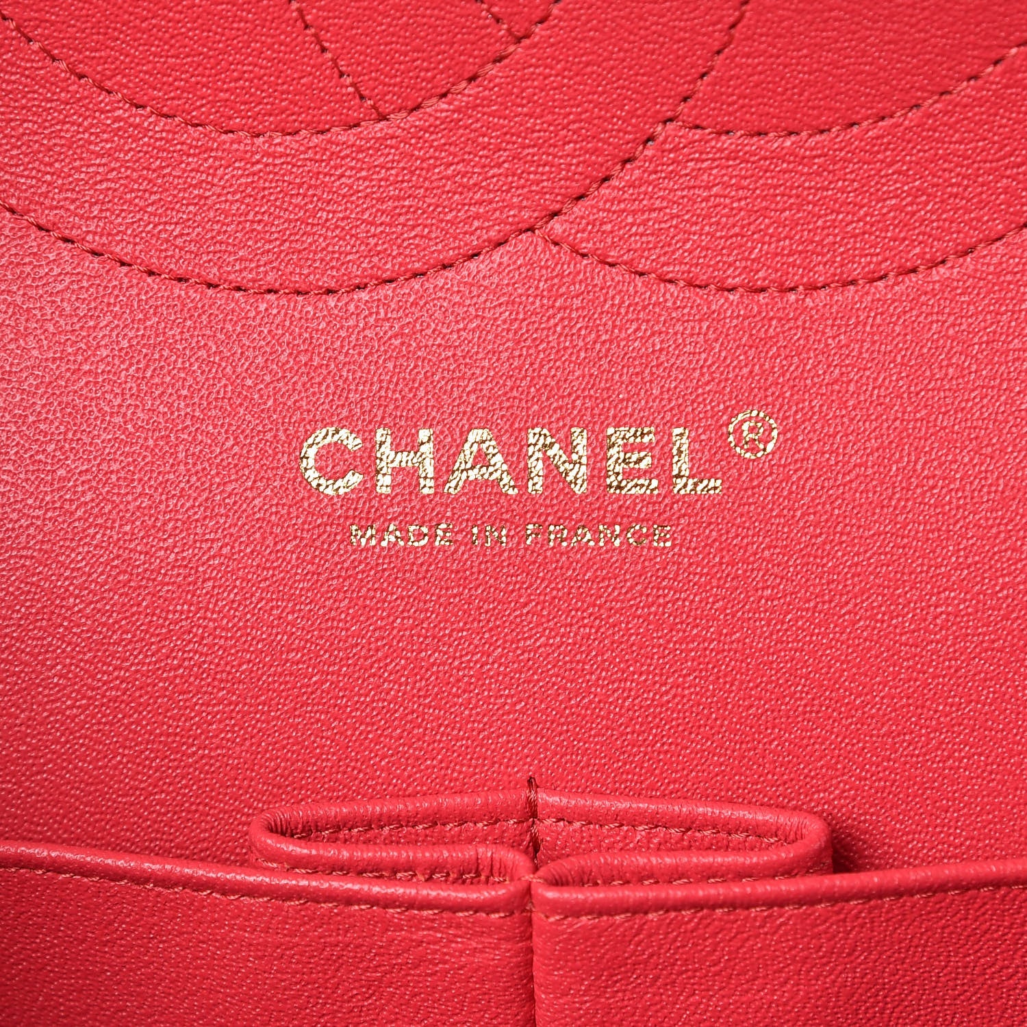 Chanel Lambskin Quilted Jumbo Double Flap Fuchsia 6 of 9