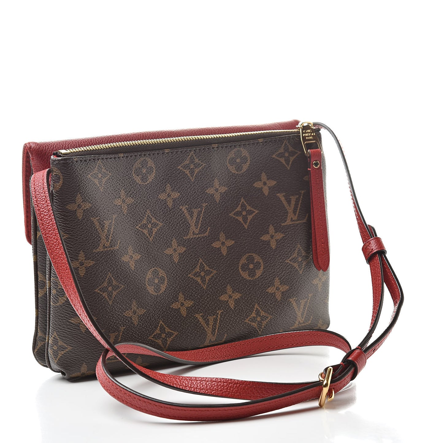 Monogram Twice Pochette Cherry