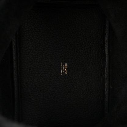 Hermes Taurillon Clemence Picotin Lock 18 PM Black 5 of 12