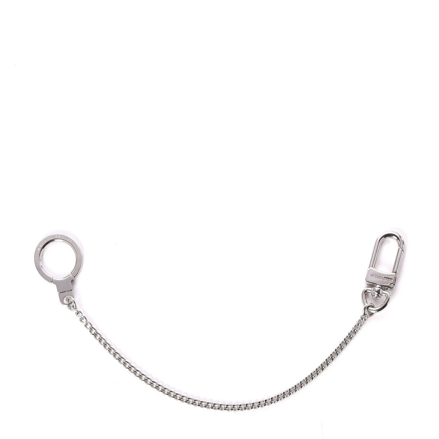 Pochette Extender Key Ring Chain Silver