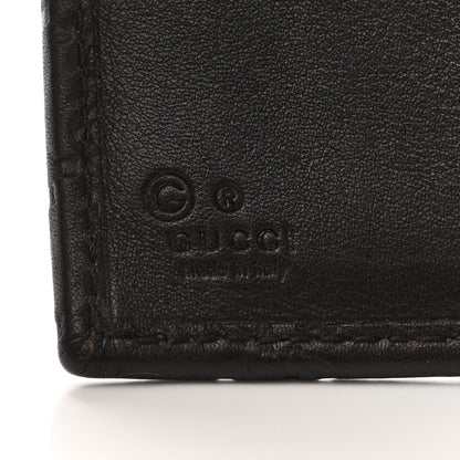Gucci Guccissima Continental Flap Wallet Dark Brown 6 of 8