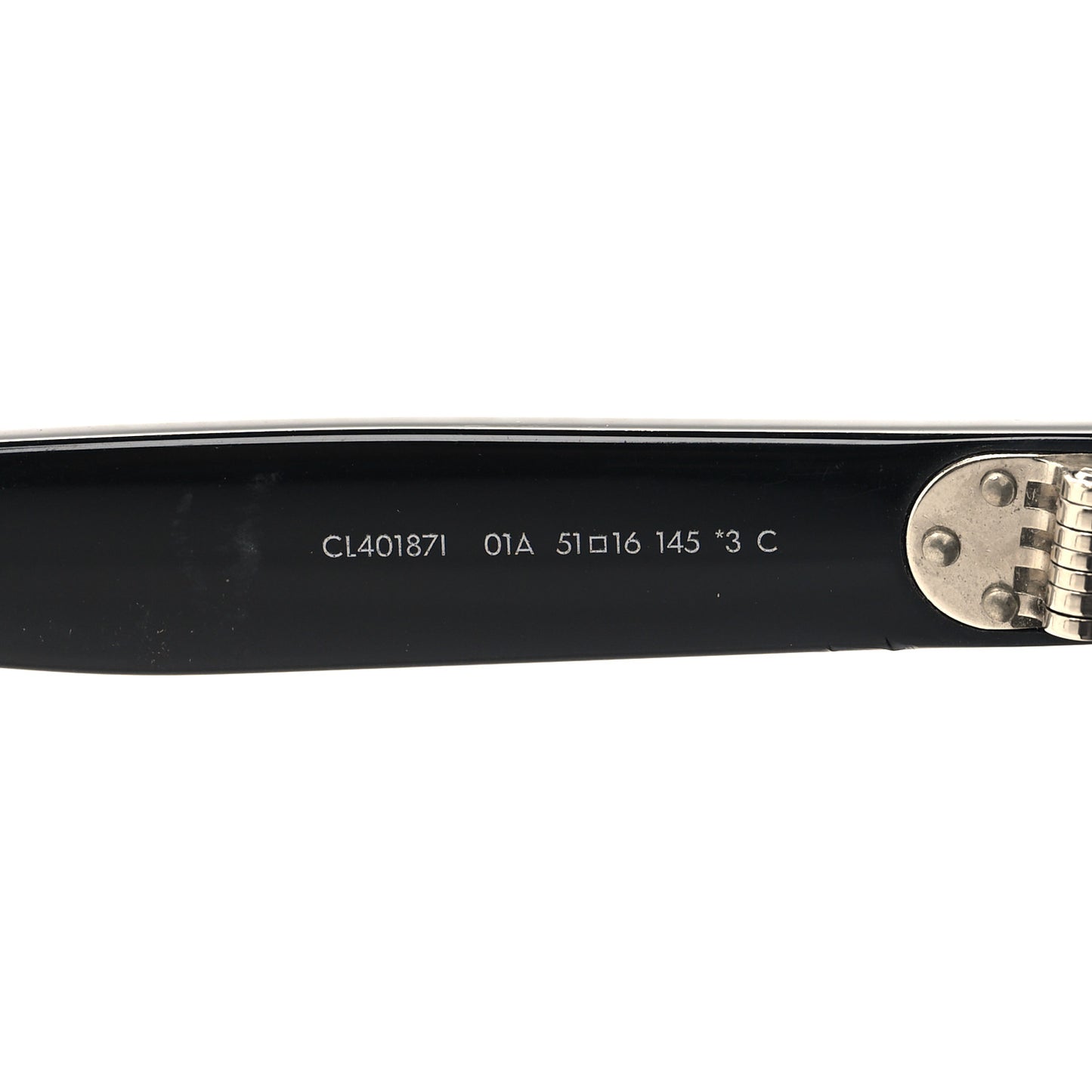 Acetate Cat Eye Sunglasses CL40187I Black