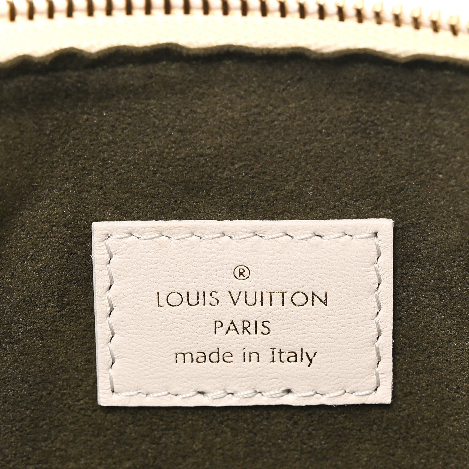 Louis Vuitton Lambskin Embossed Monogram Coussin PM Beige Cream 6 of 10