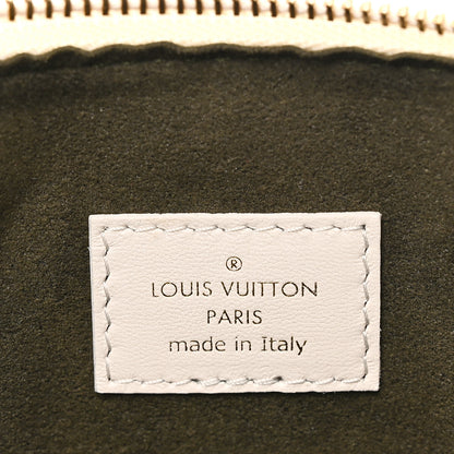 Louis Vuitton Lambskin Embossed Monogram Coussin PM Beige Cream 6 of 10