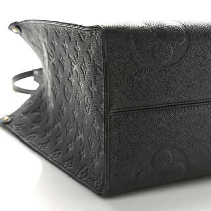 Louis Vuitton Empreinte Monogram Giant Onthego GM Black 8 of 9