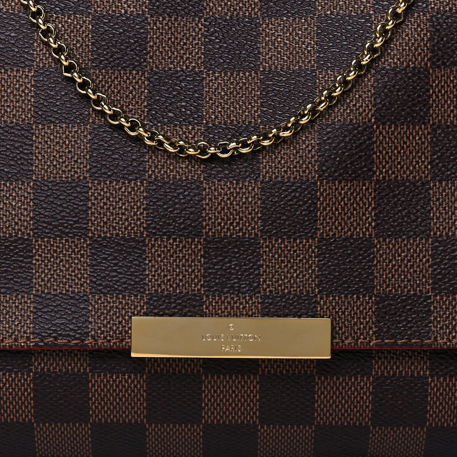 Louis Vuitton Damier Ebene Favorite MM 8 of 10