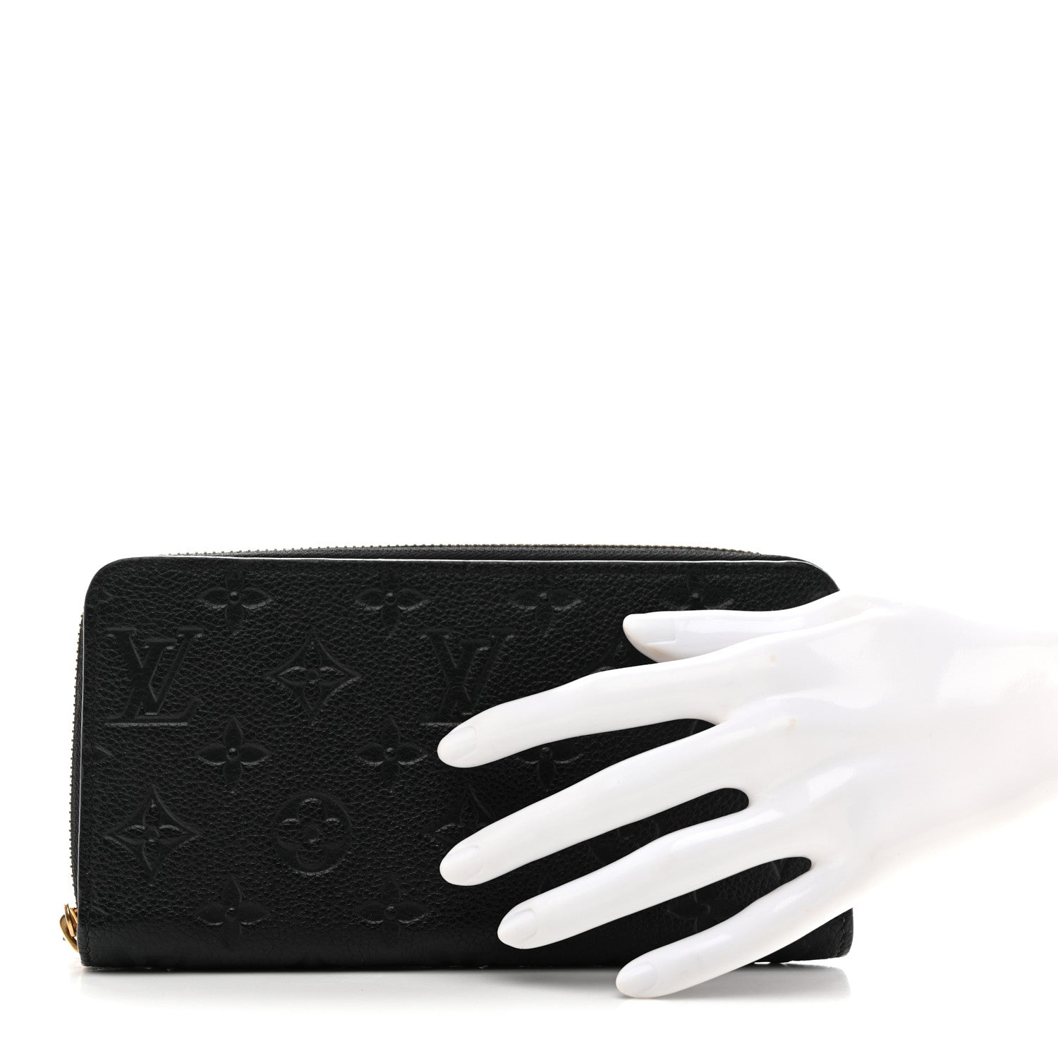 Louis Vuitton Empreinte Zippy Wallet Black 2 of 6