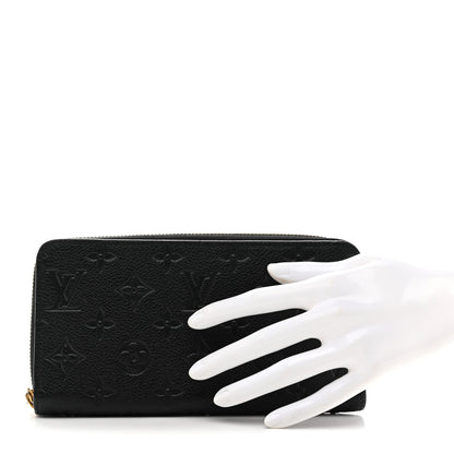 Louis Vuitton Empreinte Zippy Wallet Black 2 of 6