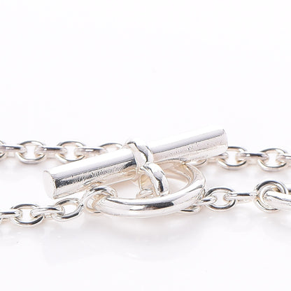 Hermes Sterling Silver Farandole Necklace 160 5 of 8