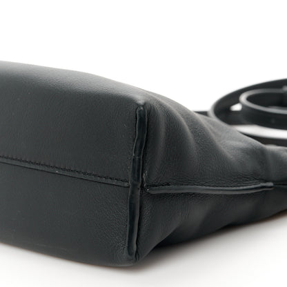 Loewe Nappa Calfskin Mini Flamenco Knot Clutch With Chain Black 11 of 11