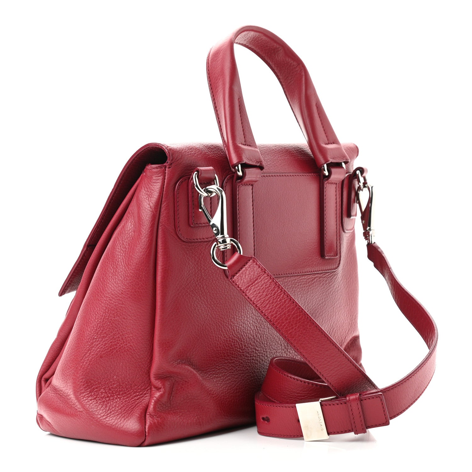 Givenchy Calfskin Small Pandora Pure Flap Bag Red 2 of 10
