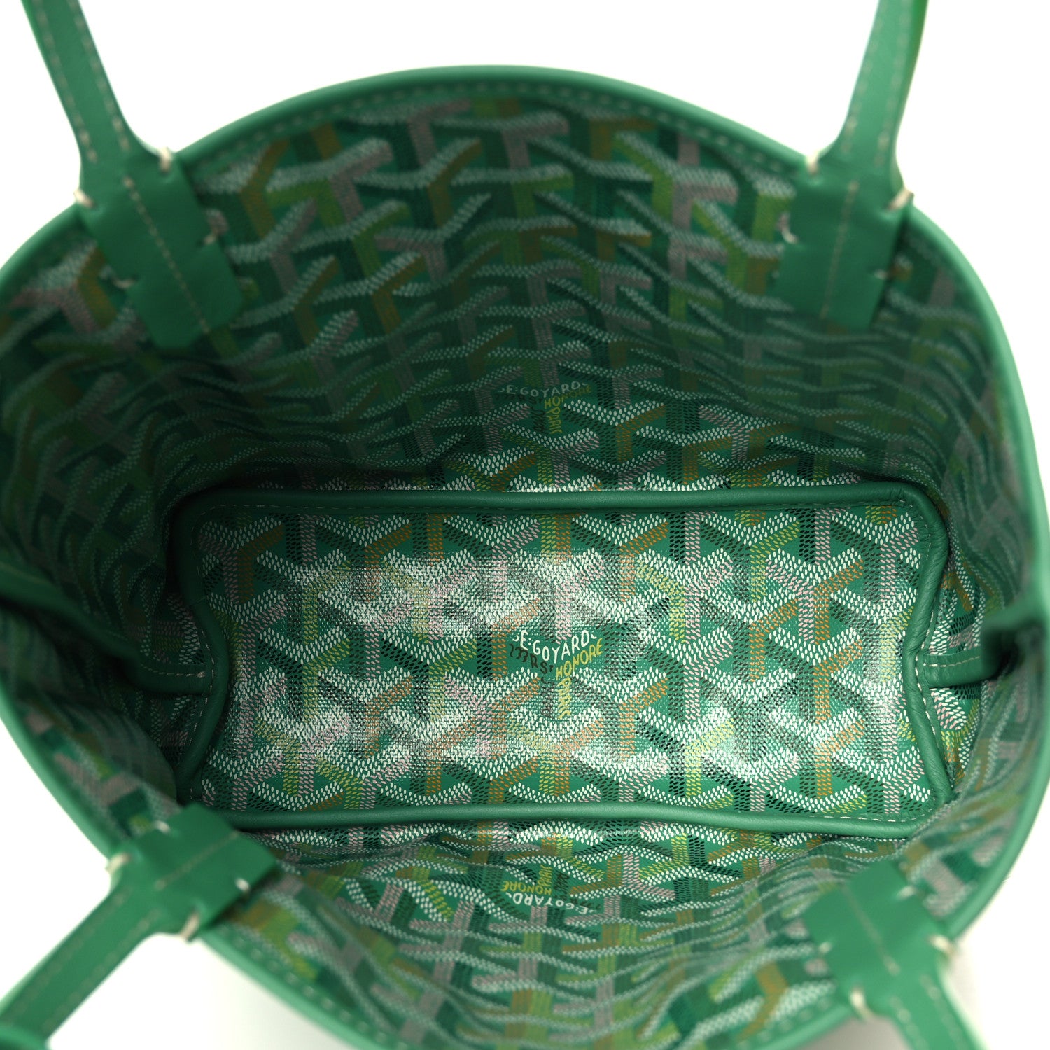 Goyard Goyardine Reversible Mini Anjou Meadow Green 10 of 18