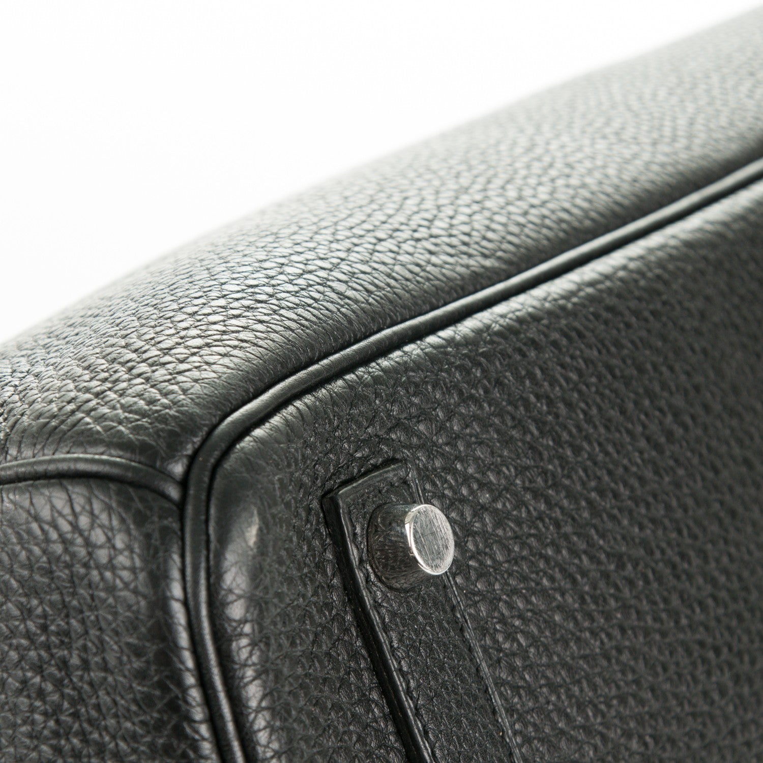 Hermes Taurillon Clemence Birkin 35 Black 21 of 27