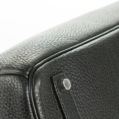 Hermes Taurillon Clemence Birkin 35 Black 21 of 27