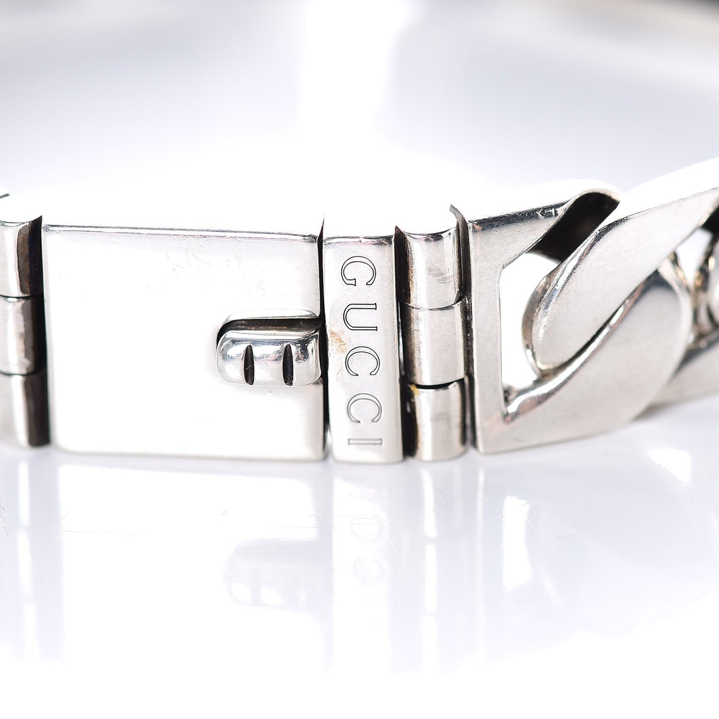 Sterling Silver Tiger Head Bracelet