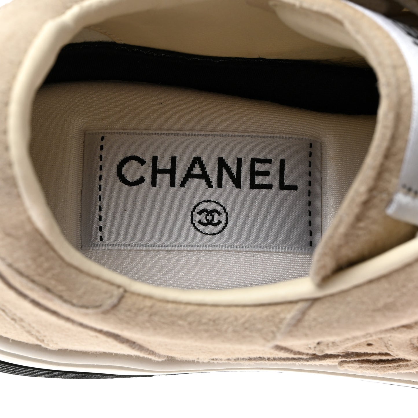 Suede Womens CC Sneakers 36 Light Beige