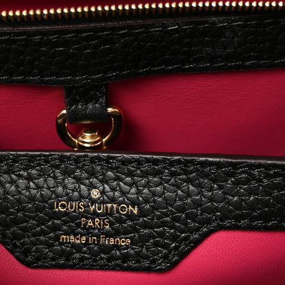 Louis Vuitton Taurillon Capucines BB Black 6 of 9