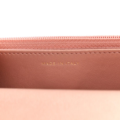 Chanel Metallic Grained Calfskin Quilted 2.55 Reissue Wallet on Chain WOC Copper Pink 7 of 12