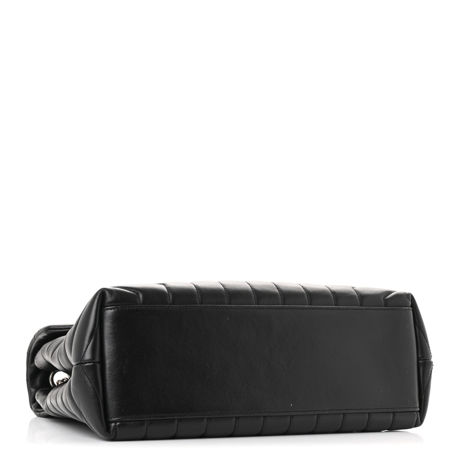 Saint Laurent Calfskin Y Quilted Monogram Medium Loulou Chain Satchel Black 7 of 25