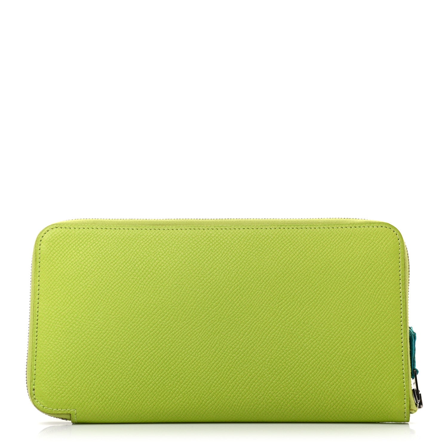 Hermes Epsom Silk'In Wallet Kiwi Lichen 1 of 7